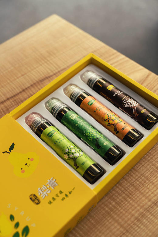 【药企出品】鸿杰梨莱阳梨膏368g/瓶便携式130g*4瓶真正莱阳梨熬制 商品图8