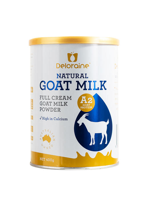 原装澳洲进口山羊全脂奶粉天然A2羊奶蛋白温和好吸收400g 商品图4