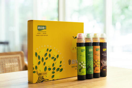 【药企出品】鸿杰梨莱阳梨膏368g/瓶便携式130g*4瓶真正莱阳梨熬制 商品图9