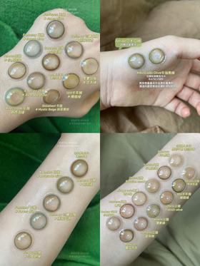 🎄🎄美瞳盲盒新玩法！圣诞绿色眼珠珠主题🎄