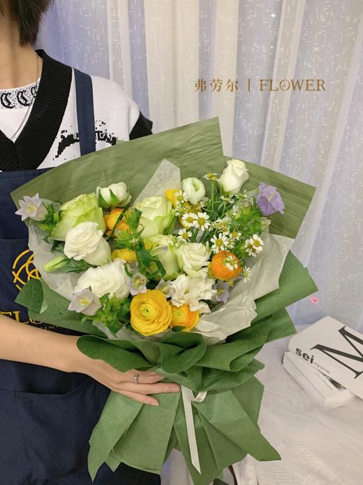 【暖心】桔梗混搭花束 商品图1