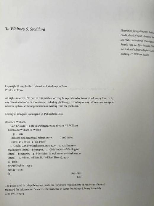 卡尔·弗雷林霍森·古尔德：建筑与艺术的一生 约百幅插图 精装大16开 商品图3