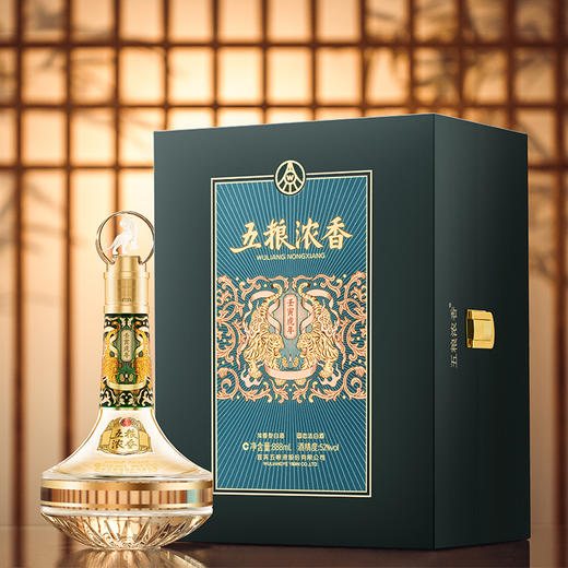 52度五粮浓香生肖系列壬寅虎年（礼盒装）888ml 单瓶 商品图6