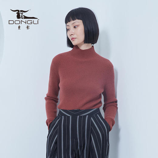 【羊绒天花板-内蒙赤峰罕山有机羊绒】世界奢侈品loropiana中国合作伙伴定制款！世界Ding级羊绒！经典基础必备款！秋冬打底必入半高领/圆领羊绒衫女款【非质量问题不退不换】 商品图3