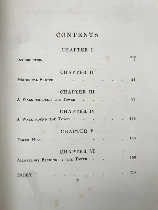 1908年 伦敦塔风物志 英国画家、插图家约翰·弗利洛夫22幅彩色插图 漆布精装大32开 商品图5