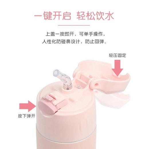 THERMOS膳魔师TCMO系列恒温6小时316不锈钢内档双层保温杯吸管杯 商品图10