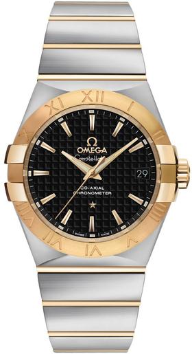 Omega 欧米茄 全新星座系列双色男士35mm机械腕表 123.20.35.20.01.002