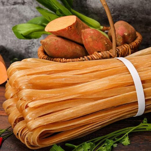 地瓜粉条 宽细都有 纯手工 无凝胶 无添加 四斤装 包邮 |百里食 商品图1