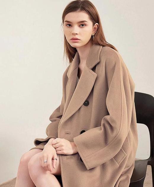 【羊绒大衣天花板】【稀缺原料-内蒙赤峰罕山有机羊绒】世界Ding级羊绒羊绒大衣【非质量问题不退不换】 商品图5