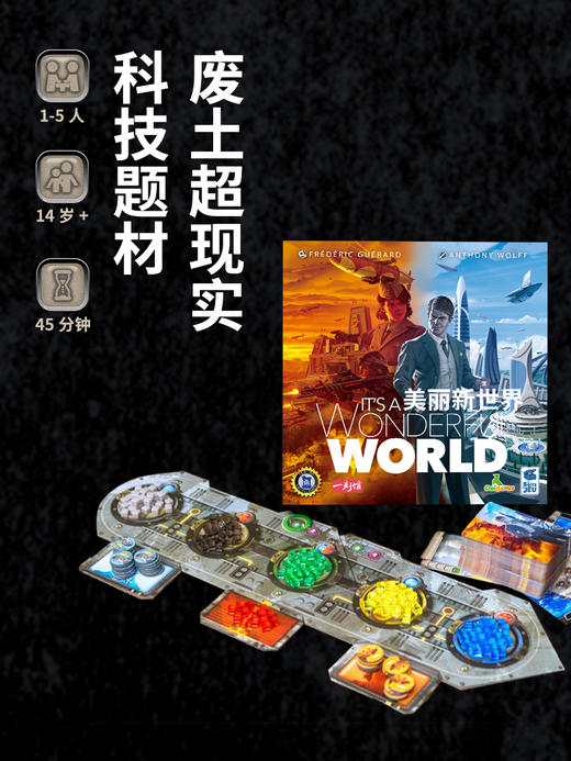 【集石桌游】美丽新世界  It's a Wonderful World 商品图1