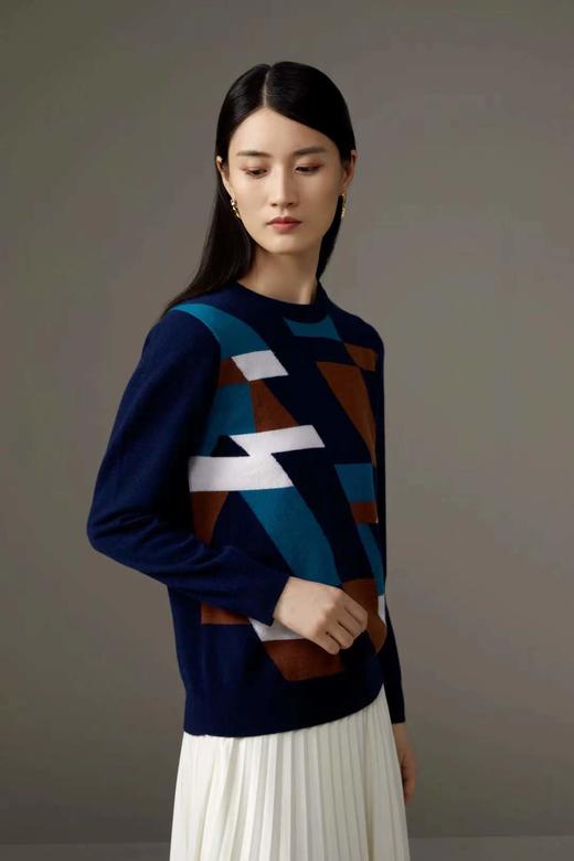 皮皮狗女式提花圆领套衫8245217818 商品图2