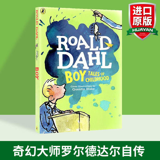罗尔德达尔 英文原版 Boy Tales of Childhood 男孩 童年故事 Roald Dahl 商品图1