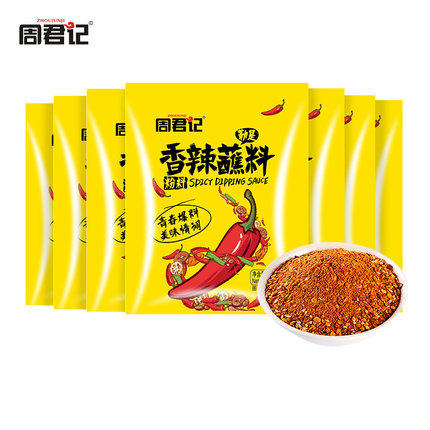 香辣蘸料5g*10袋 商品图0