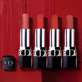 迪奥口红四件套，显色 持久 不沾杯 礼盒装