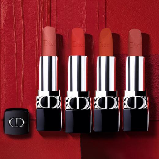 迪奥口红四件套，显色 持久 不沾杯 礼盒装 商品图0