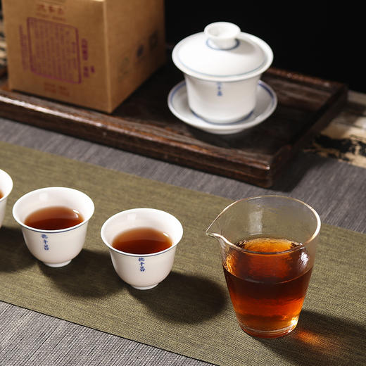 德丰昌【紫芽柱·熟茶】茶叶古树紫芽茶柱268克云南普洱茶熟茶 商品图11