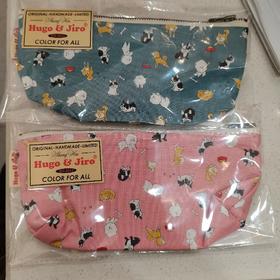 HUJI祤集笔袋插画小小狗