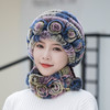 獭兔毛帽冬季时尚，妈妈帽护耳帽围脖套装 GY-KOU 商品缩略图6