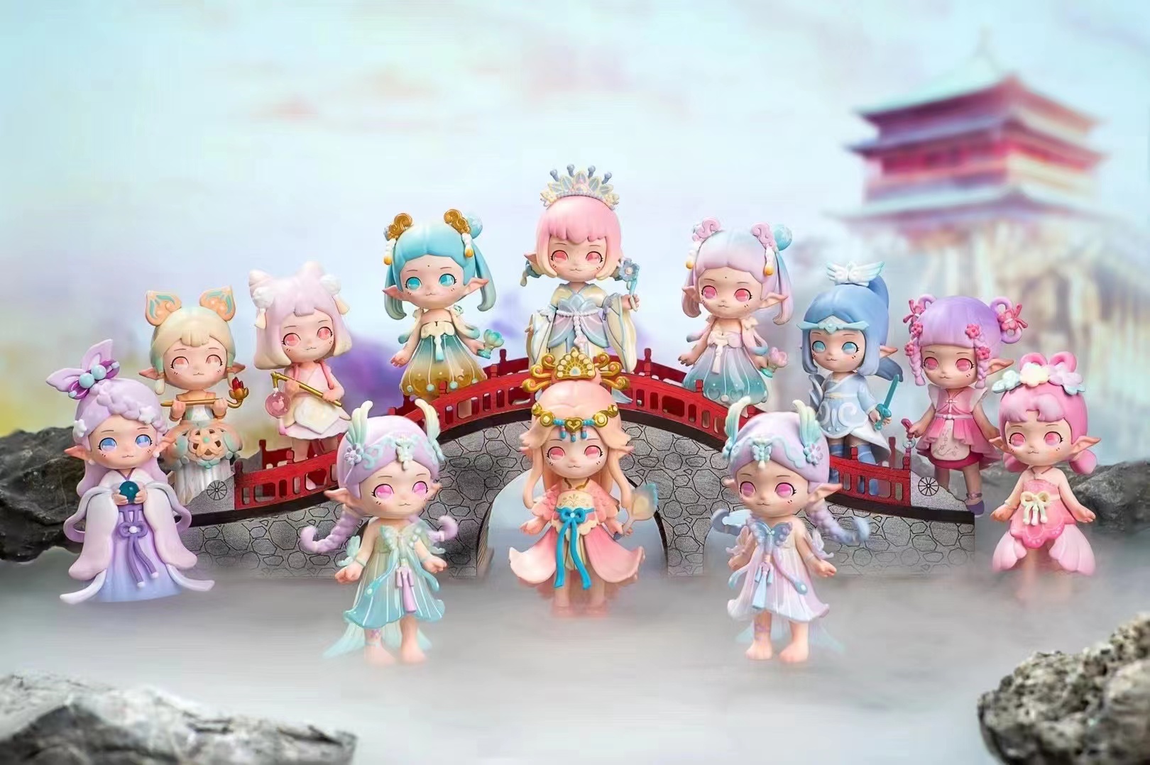 西萌萝伊ROOYIE仙境灵兽天团之古物仙灵系列盲盒