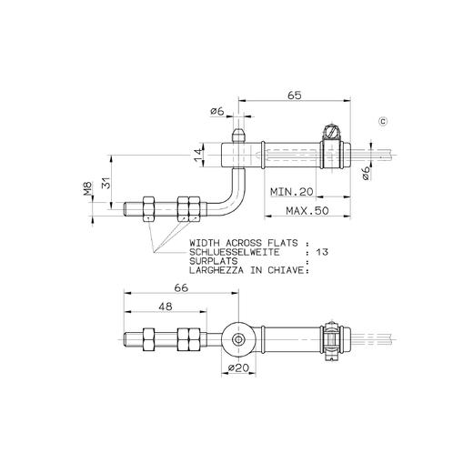 高度阀杠杆连接机构威伯科WABCO4334010030（包邮） 商品图6