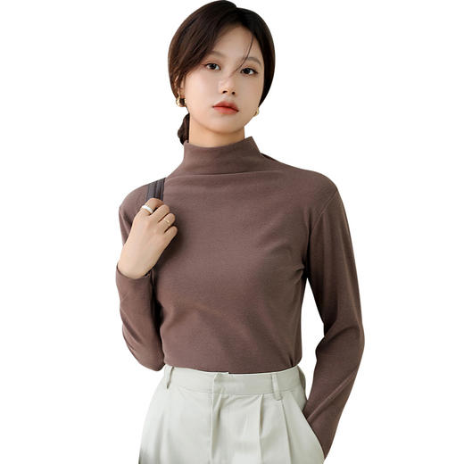 【特价79元三件！】牛奶衣打底衫 内搭高领长袖上衣女 商品图4