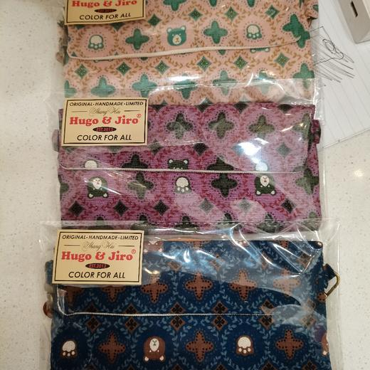 HUJI祤集Comfy斜挎包插画小熊脚爪 商品图0