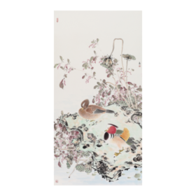 金喦 工笔花鸟06 136cmx68cm 8平尺