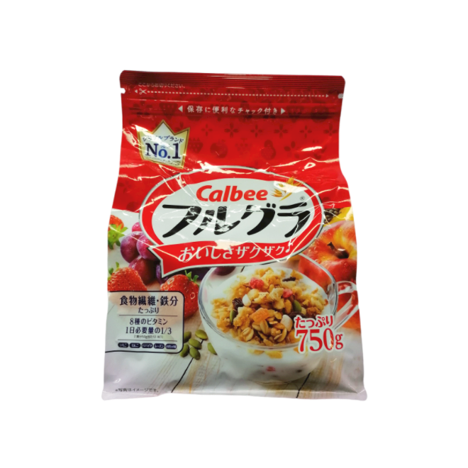 日本Calbee卡乐比麦片经典原味-750g