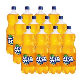 【批发】芬达橙味888ml*12/包