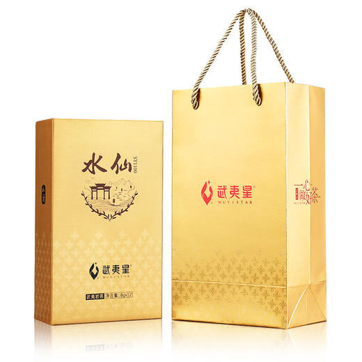 武夷星山语水仙96g 武夷岩茶大红袍礼盒装花香水仙乌龙茶叶 商品图0