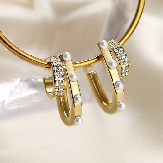 Winy美丽心邻耳钉送女友闺蜜节日生日礼物 商品图0