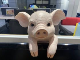 小猪树脂摆饰/P82020