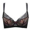贝佳人聚拢深V不空杯内衣花刺绣水晶收副乳调整文胸套装BW93806 商品缩略图1