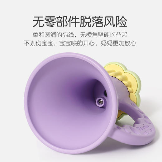 日本peopIe碧宝新生儿玩具 大米 彩色小喇叭 商品图4