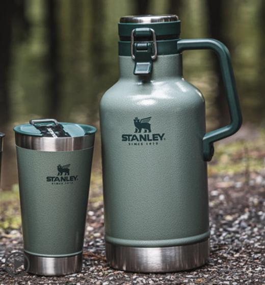 Stanley 经典系列不锈钢真空保温啤酒壶1.9升-绿色 商品图2