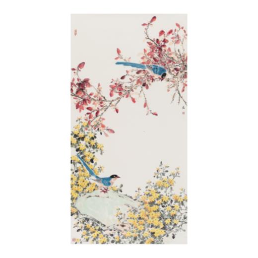 金喦 工笔花鸟08 136cmx68cm 8平尺 商品图0