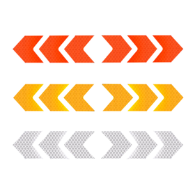 反光贴箭头安全标识贴警示贴3M（包邮）