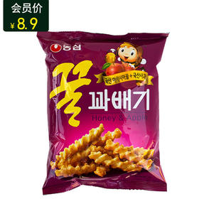 농심꿀꽈배기农心蜂蜜条