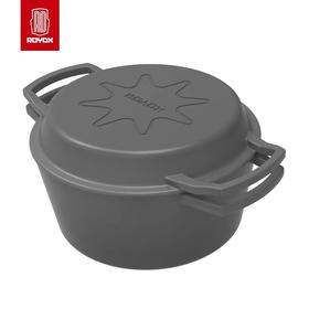 莱德斯ROYDX厨具26公分珐琅多用炖锅G14304B