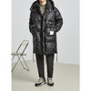 墨麦客男装2021冬季新款连帽羽绒服男士中长款鸭绒保暖外套88058 商品缩略图0