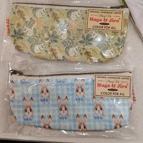 HUJI祤集笔袋插画小动物们