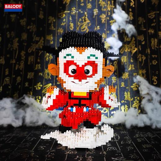 贝乐迪大闹天宫孙悟空西游记小颗粒积木 商品图3