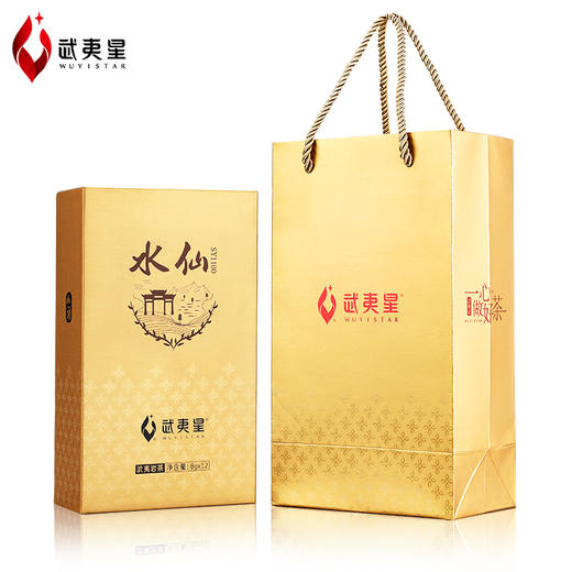 武夷星山语水仙96g 武夷岩茶大红袍礼盒装花香水仙乌龙茶叶 商品图1