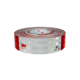 反光贴红白反光条车身反光标识二级品3M983D（包邮）