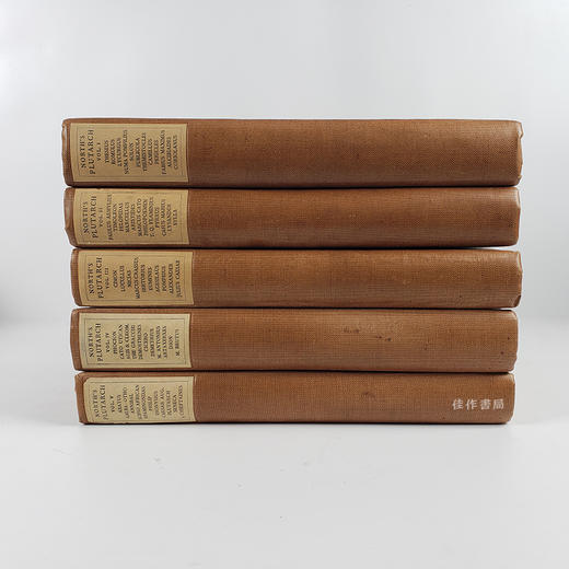 【绝版旧书】North's Plutarch (The Lives of the Noble Grecians and Romanes) - 5 vols/托马斯·诺斯译普鲁塔克《希腊罗马名人传》五卷 商品图1