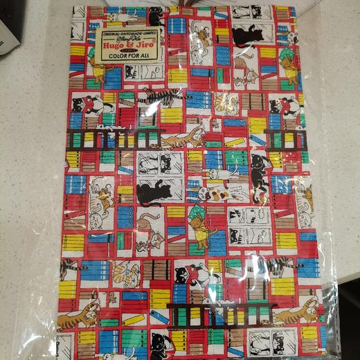 HUJI祤集Tissy纸巾袋插画书房猫咪 商品图1