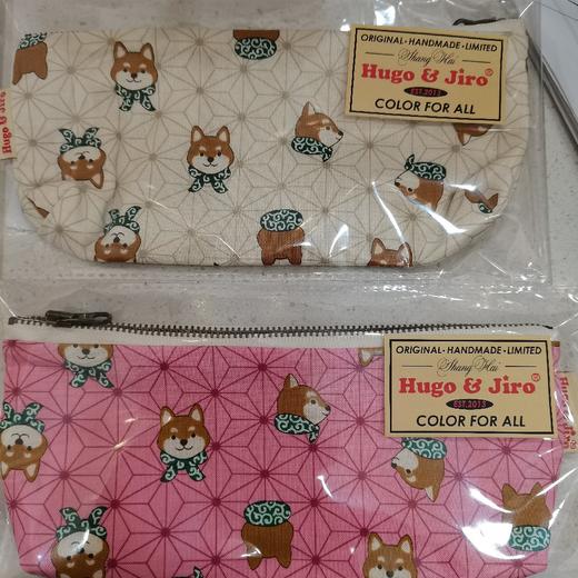 HUJI祤集笔袋插画龟甲纹小柴 商品图0
