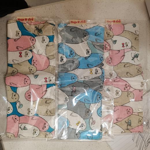 HUJI祤集口罩夹插画小海豹 商品图0