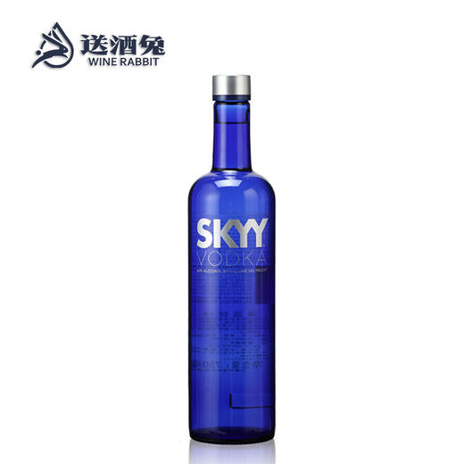 深蓝（Skyy）伏特加 蓝天伏特加 烈酒 鸡尾酒 基酒 原味 750ml单瓶 商品图0