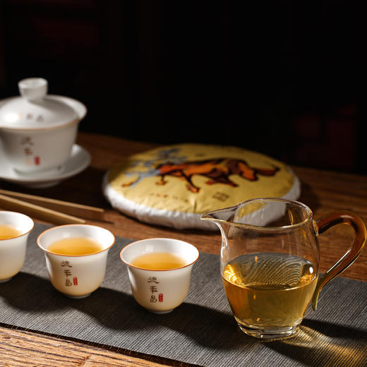 德丰昌生肖饼【牛年·生茶】2020年普洱生茶357克/饼 商品图4